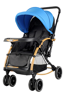 Large space two-way bassinet travel stroller