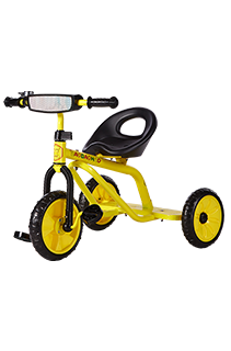 3-6 years old toddler  yellow tricycle
