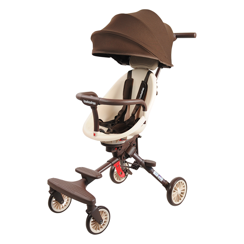 Lightweight baby stroller can be two-way