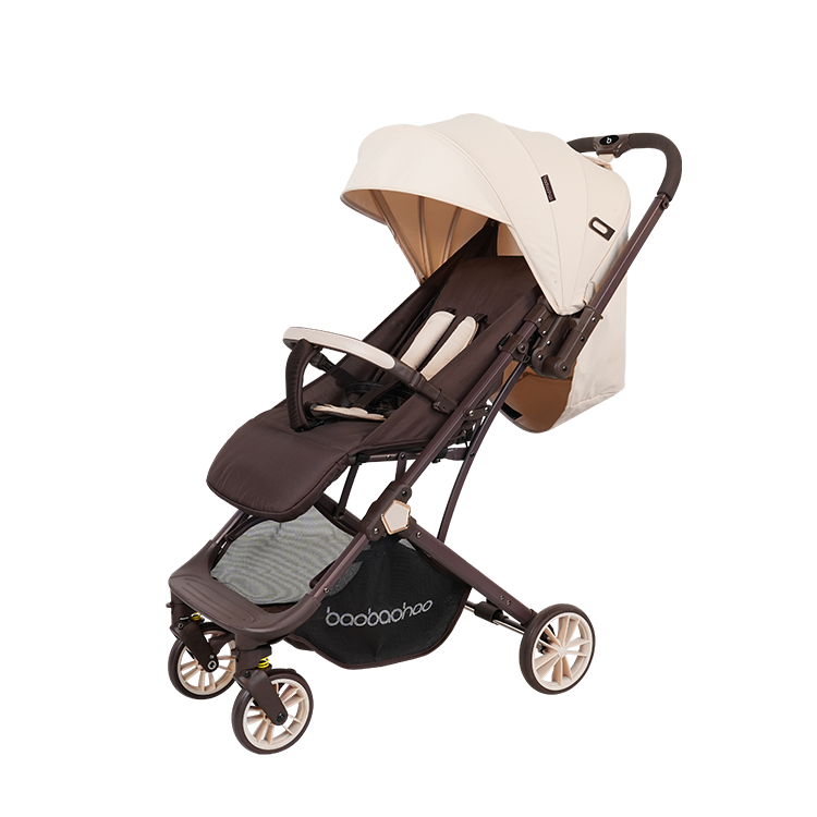 interactive babystroller baobaohao Y8 One-touch folding High carbon steel frame pram