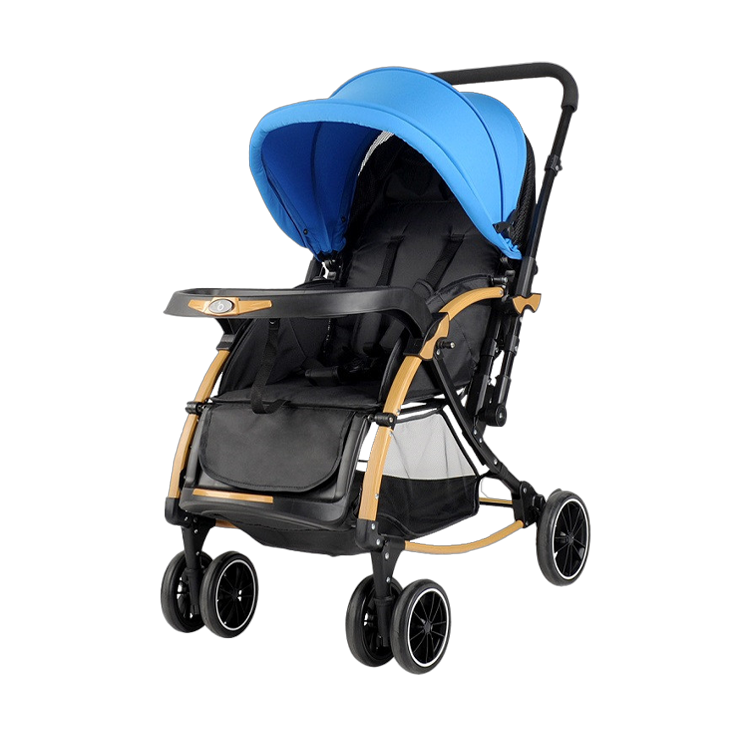 Large space two-way bassinet travel stroller