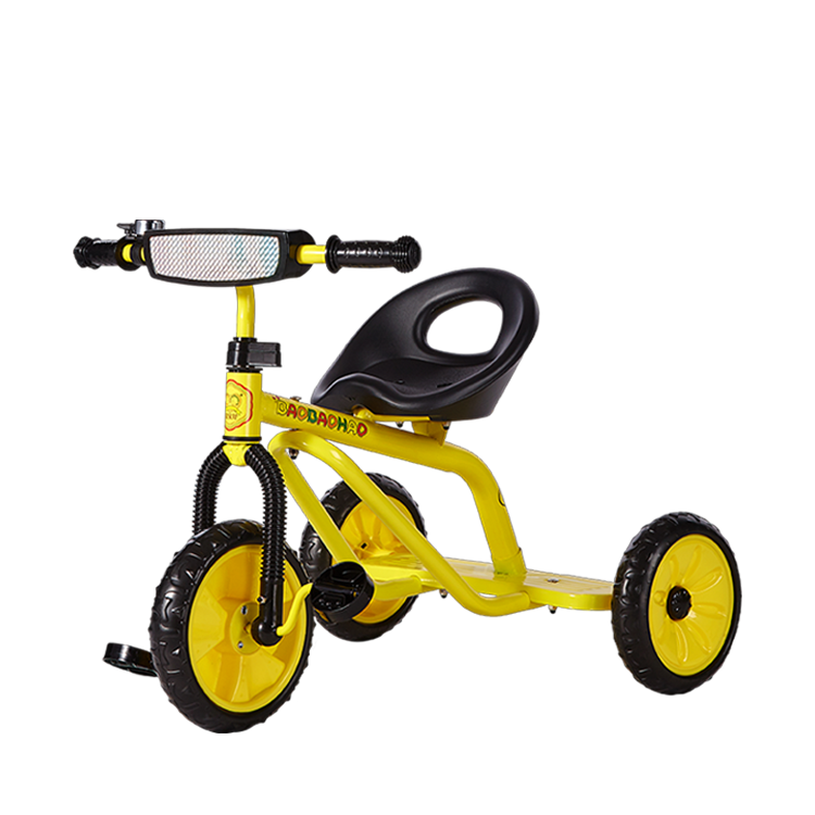 3-6 years old toddler  yellow tricycle